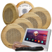 Комплект домашней акустической системы с караоке-усилителем Steam & Water SOUND SAUNA R6